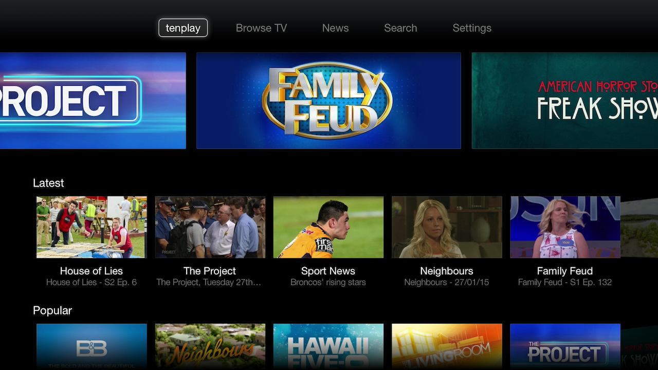 Apple TV App Screenshot